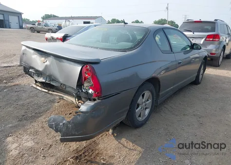 2006 Chevrolet Monte Carlo Lt из США, поврежденный, VIN 2G1WM15K369213787